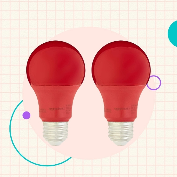 Red Light Bulb for nursery