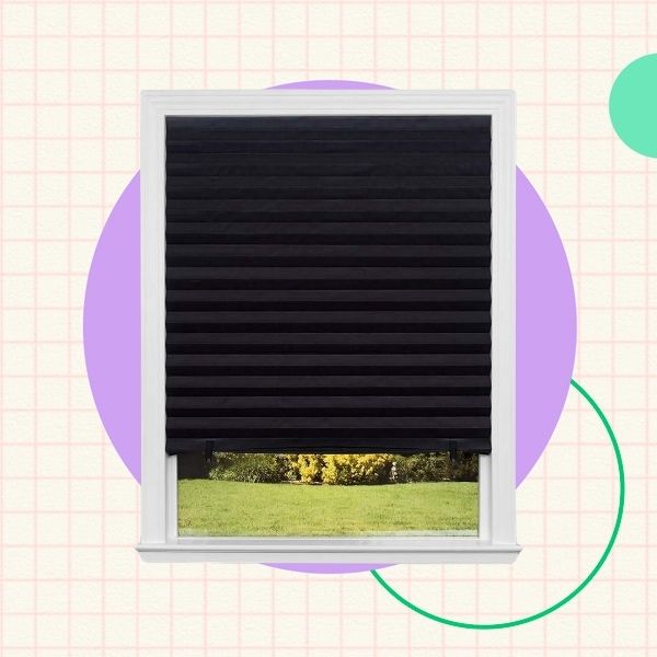 RediShade blackout blinds installed in a nursery